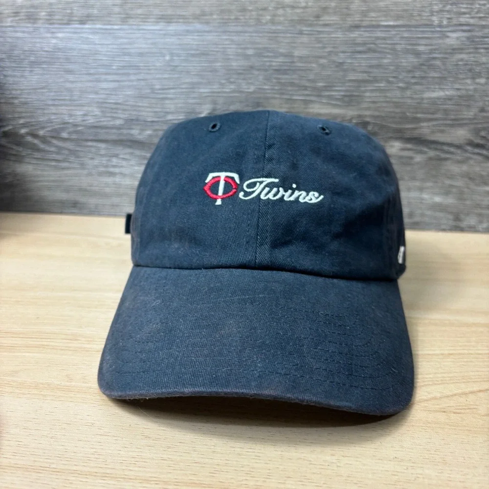 Minnesota‎ Twins Hat Cap Strap Back Womens MLB Baseball Blue Adjustable 47